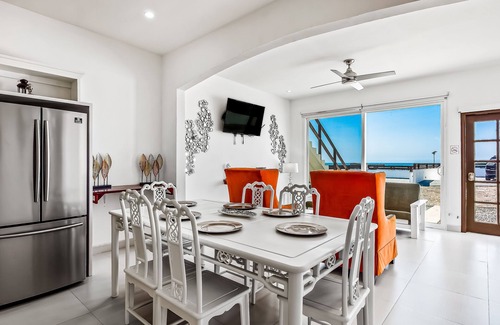 La Paloma House | Dog-friendly villa with heated pool, hot tub, streaming, partial ocean views