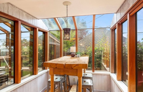 North Admiral House | Dog-Friendly West Seattle Home w/ Covered Deck, Ocean View, and Firepit