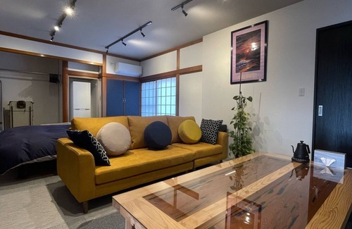 Myoken Shinkawa Onsen House | Dog ok】Kagoshima Airport 15 min/Natural hot spring/PV sauna/Parking lot available/1 couple only