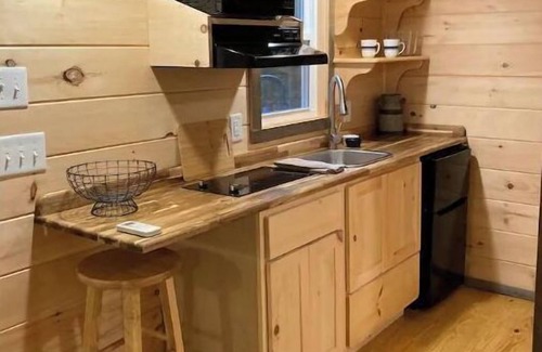 Clarkesville Cabin | Dogwood Tiny Home at Bleu Canoe Campground
