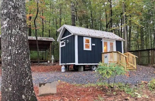 Clarkesville Cabin | Dogwood Tiny Home at Bleu Canoe Campground