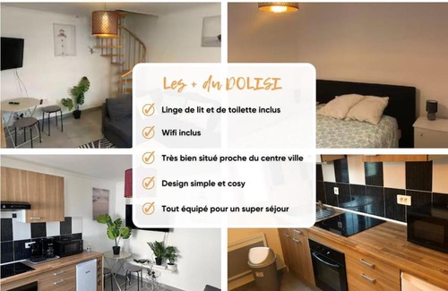 Le Blanc-Mesnil Apartment | Dolisie, charming 2 rooms 20 minutes from Paris