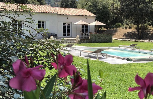 Corte Villa | Domaine de Bracciole CORTE, villa with private pool, wooded park 20ha, river