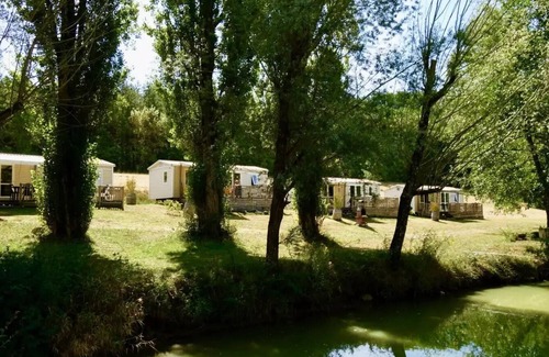 Prayssas House | Domaine du Lac de Neguenou * - Mobilhome TRIO - 3 bedrooms, 45.5m2 terrace including 6 people