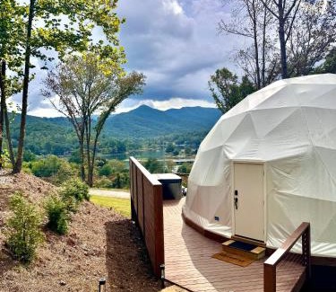 Hiawassee Other | Dome Home Lake and Mountain Views Hot Tub