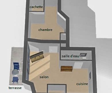 Beaucaire Apartment | * * * Donjon du Bijoutier * * * Wifi+Clim+Terrasse