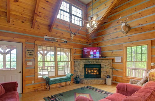 Marshall House | Doolittle Mountain Cabin River View w/Free Biltmore Pass and more