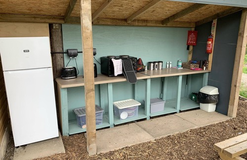 Loughborough Cabin | Double Bell Tent Farm Stay