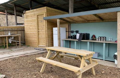 Loughborough Cabin | Double Bell Tent Farm Stay