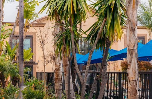 Harbor House | Double Queen Room, The Cove Hotel, Poolside Luxury and Outdoor Fireplace