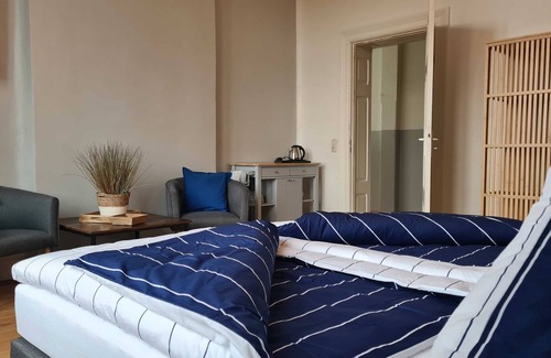 Anklam Apartment | Double room 11 - Altes Lazarett guest house