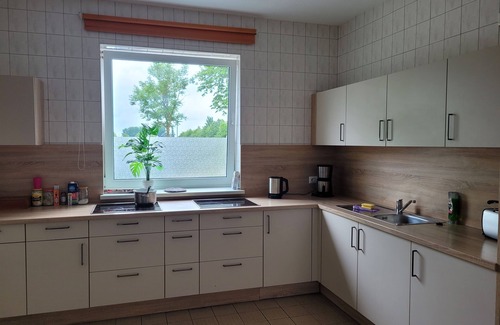 Parow Apartment | Double room/2-bed room 05 ground floor - Gästehaus Am Schloss