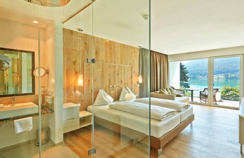Klopein am Klopeiner See House | Double room 'Casanova' HP - Amerika-Holzer Hotel Resort