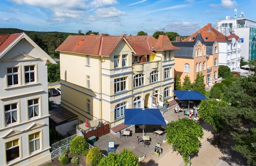 Ahlbeck House | Double room deluxe with sea view 3 - Hotel Villa Seeschlößchen 3*