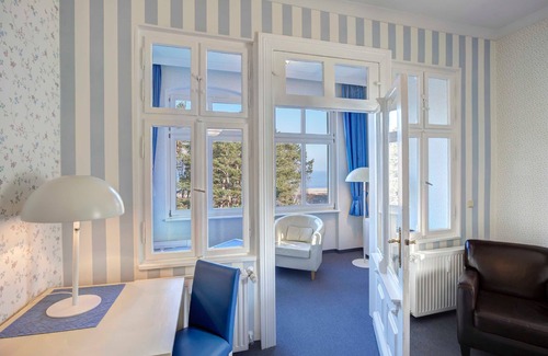 Ahlbeck House | Double room deluxe with sea view 3 - Hotel Villa Seeschlößchen 3*
