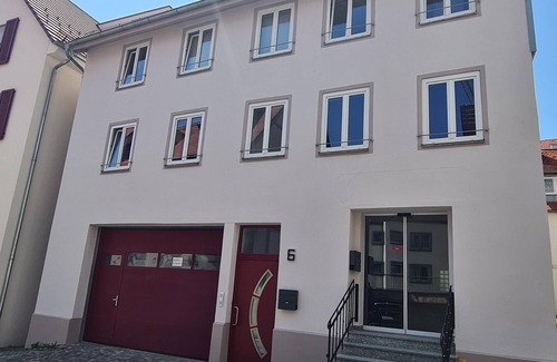 Bad Waldsee Apartment | Double room with shower and WC