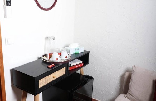 Vence Hotel | Double room with terrace Garden level (10)