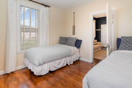 Michigan City Apartment | Downstairs 2 Bedroom Apt- Pet Friendly- walking distance to beach & shops