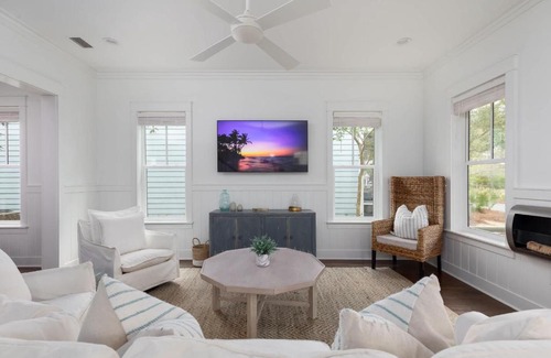 Watercolor House | Downtime Watercolor - Next To Pool LSV Bikes Golf Cart Family Friendly