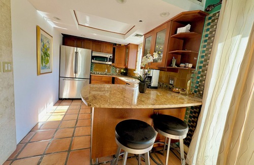 Baristo Condo | Downtown Condo with 2 Large View Patios and Vaulted Ceilings