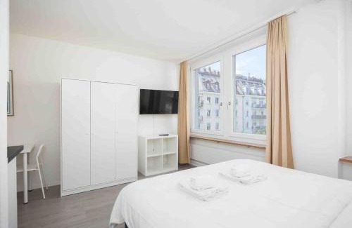 Sihlfeld Apartment | Downtown Deluxe Studio with Queen Bed BE-35