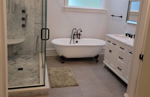 East Durham House | Downtown Durham- Bedroom suite