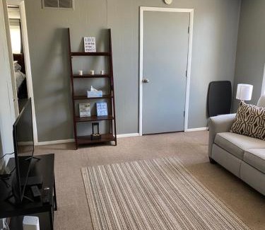 Michigan City Apartment | Downtown Getaway