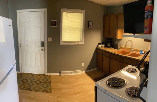 Michigan City Apartment | Downtown Getaway 1