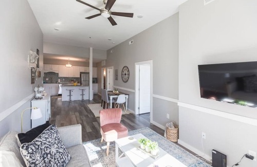 Johnson City Apartment | Downtown JC 2 Bed Loft with Light
