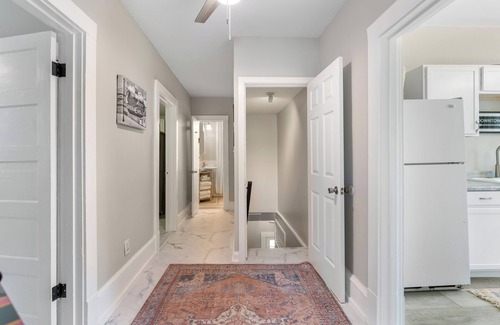 Greeneville Apartment | Downtown Overlook Spacious4-bed apt w WiFi, arcade,kitchen in Greeneville