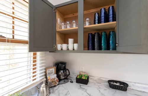 Michigan City Apartment | Downtown Retreat, Hot Tub, Firepit, Grill