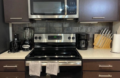 Chestnut Apartment | Downtown Retreat with Resort Perks- Pool, Wifi, Pets Allowed