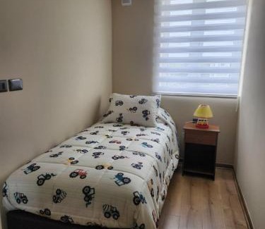 Valdivia Apartment | Dpto full equipado,dormitorio en suite en Valdivia