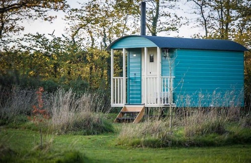 Beccles RV Rental | Dragonfly- Luxury Shepherds Hut in Stunning Meadow