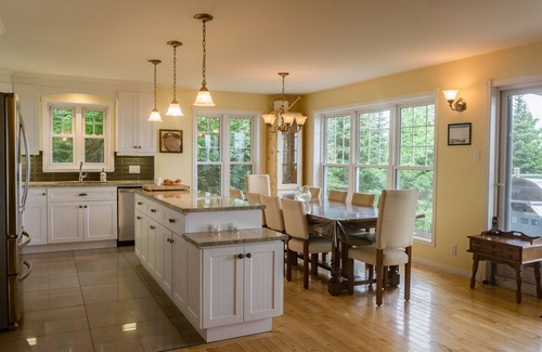 Saint Irenee Ski Chalet | Dream on St. Lawrence River with pool and spa