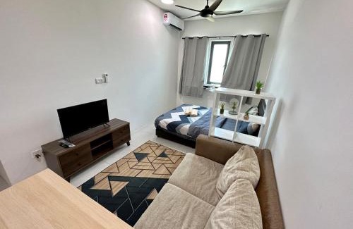 Central Seberang Perai Apartment | Dreamy Cozy Studio Meritus Residensi Perai