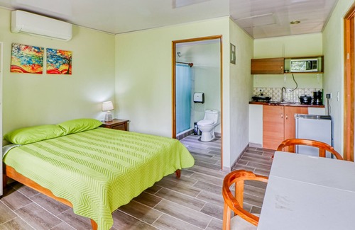 Arenal Hot Springs Apartment | Dreamy, dog-friendly studio near town with volcano view, fast WiFi & hammock
