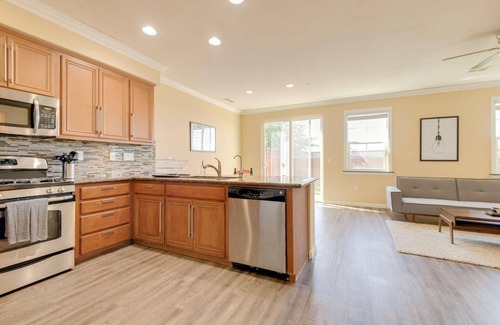 South San Jose House | Dreamy San Jose 4BR w/Backyard, nr Caltrain & Supermarket, by Blueground