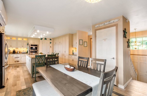 Camano Island House | Driftwood Hideaway | Gourmet Kitchen, Large Deck with Sound Views, EV Charger