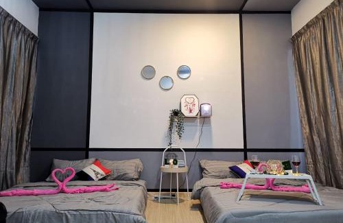 Sungai Buloh Apartment | DS13 Dsara 50inch 4k tv Netflix mrt next SB Hospital