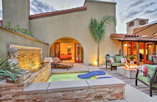 Downtown Palm Springs Apartment | Dtwn Palm Springs Condo BBQ, Pool, Fire Pit, etc!