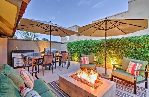 Downtown Palm Springs Apartment | Dtwn Palm Springs Condo BBQ, Pool, Fire Pit, etc!