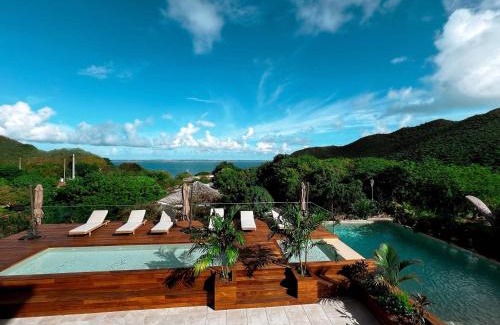 Anse Marcel Apartment | Duplex à Anse Marcel avec piscine privée, WiFi, air conditionné et service de conciergerie - FR-1-734-62