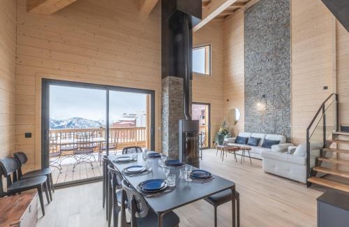 Bergers Apartment | Duplex 125m² aux pieds des pistes avec parking et cheminée - FR-1-645-70
