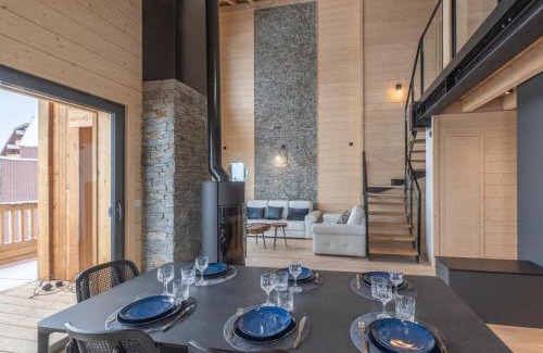 Bergers Apartment | Duplex 125m² aux pieds des pistes avec parking et cheminée - FR-1-645-70