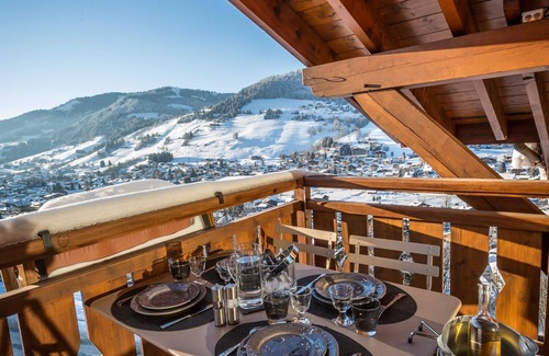 Le Planellet Apartment | Duplex 3 bedroom chalet type high standing sunny superb view of the village