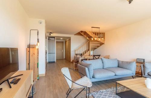 Arc-1600 Apartment | Duplex 4 étoiles avec Piscine, SPA, et Accès Pistes - 10 pers, 92 m², 3 ch + Coin Montagne - FR-1-461A-20