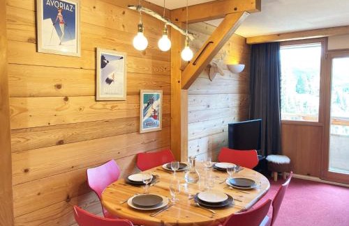 Avoriaz Apartment | Duplex cosy 2 pièces cabine, balcon sud, 6 pers., animaux OK, Wi-Fi - FR-1-634-60
