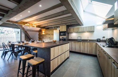 Albiez-le-Vieux Apartment | Duplex in Albiez-Montrond with terrace