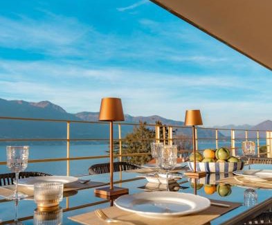 Porto Valtravaglia Apartment | Duplex Lakeside Penthouse